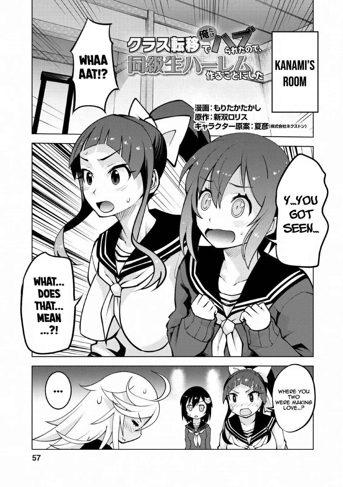 Class Teni De Ore Dake Haburaretara, Doukyuu Harem Tsukuru Koto Ni Shita Chapter 13 2